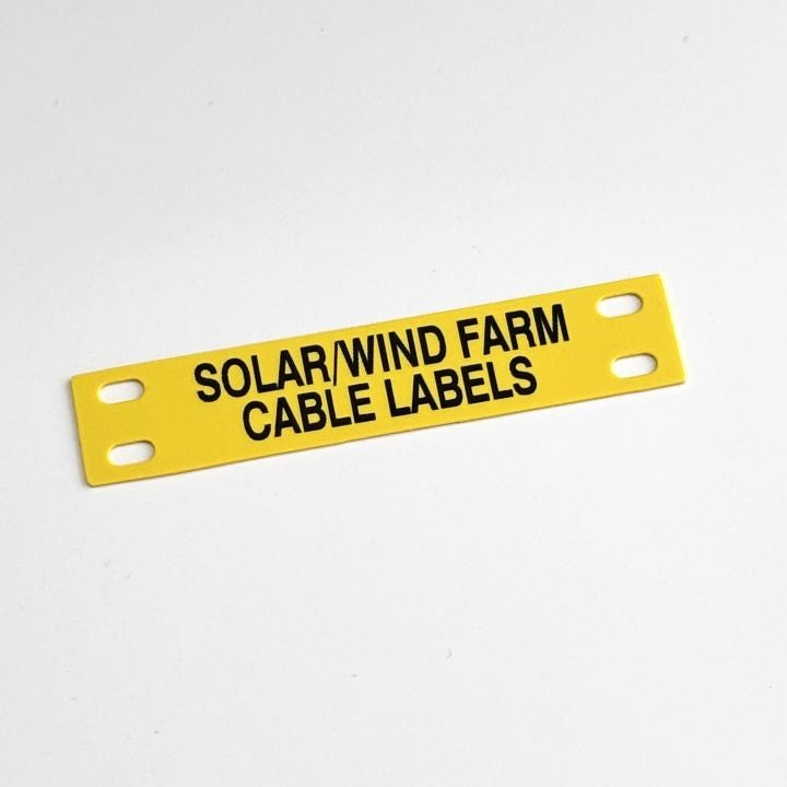 Solar PV Labels - Reel of 150 Pcs Printed to Order