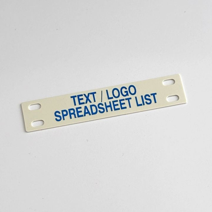 Tie-On Cable Labels - Reel of 150 Pcs Printed to Order