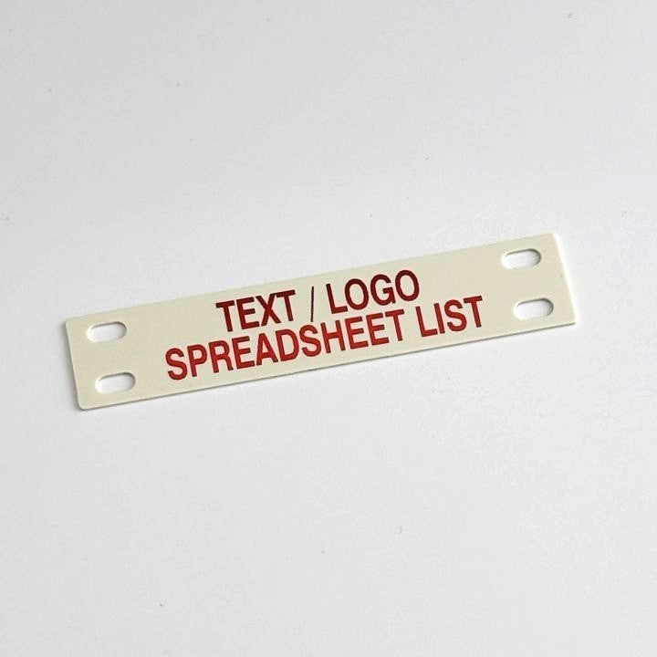 Tie-On Cable Labels - Reel of 150 Pcs Printed to Order