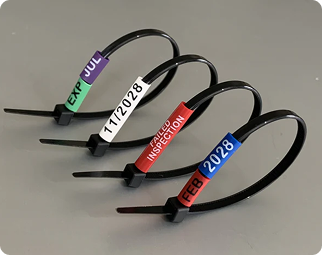 Inspection Date Sleeves & Asset Tags Bag of 1000 Pcs