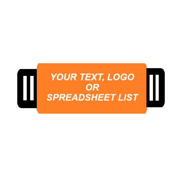 Carrier Cable Labels - Set of 150 Pcs Printed to Order