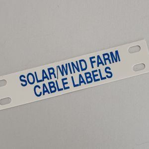 Solar PV Labels - Reel of 150 Pcs Printed to Order