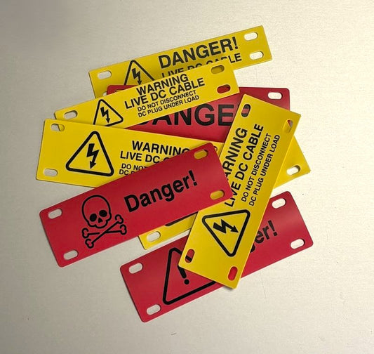 Solar PV Labels - Reel of 150 Pcs Printed to Order