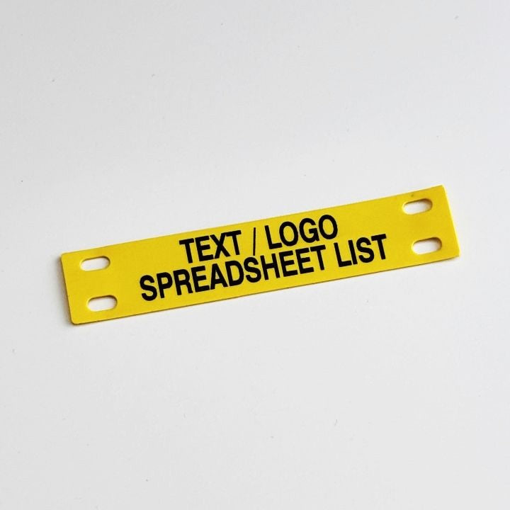 Tie-On Cable Labels - Reel of 150 Pcs Printed to Order