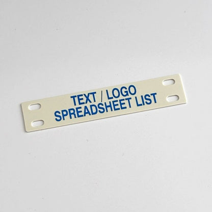 Tie-On Cable Labels - Reel of 150 Pcs Printed to Order