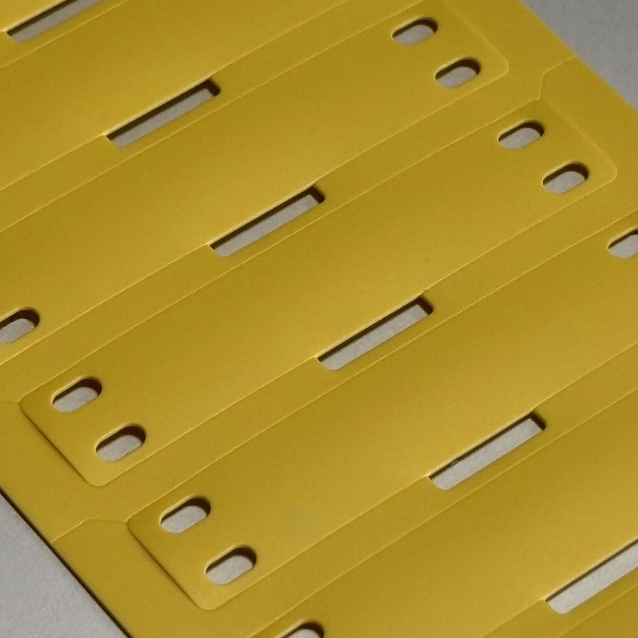 Unprinted PUR Cable Markers - Reel of 1,000 Pcs