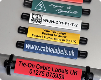 Carrier Cable Labels - Set of 150 Pcs Printed to Order