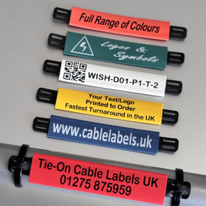 Carrier Cable Labels - Set of 150 Pcs Printed to Order