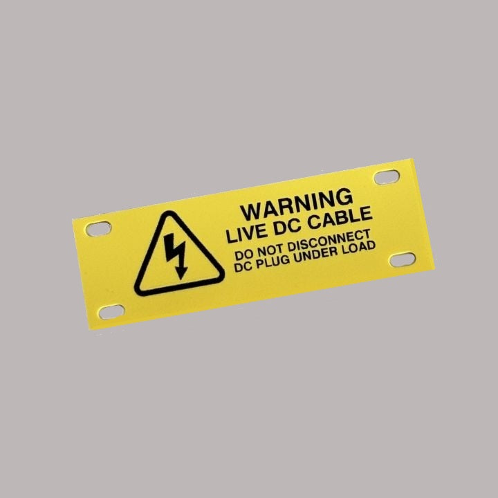 Electrical Warning Labels (150 Pcs) – Tie-On Cable Labels UK