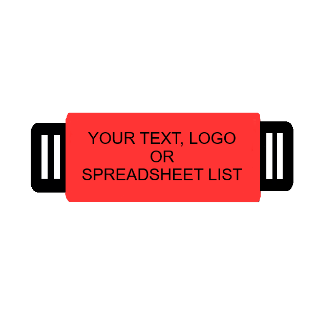 Carrier Cable Labels - Set of 150 Pcs Printed to Order