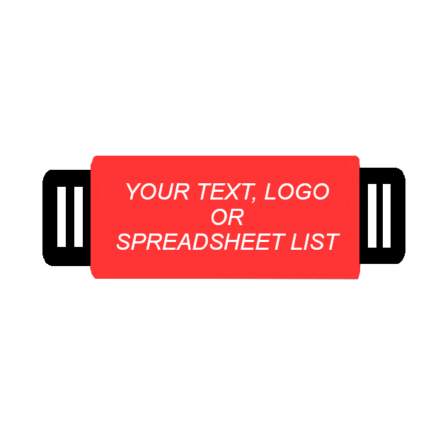 Carrier Cable Labels - Set of 150 Pcs Printed to Order