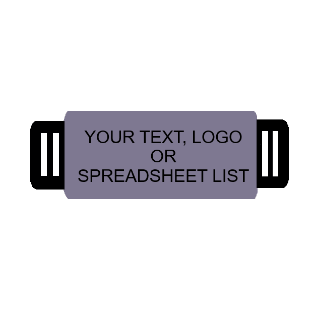 Carrier Cable Labels - Set of 150 Pcs Printed to Order