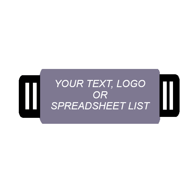 Carrier Cable Labels - Set of 150 Pcs Printed to Order