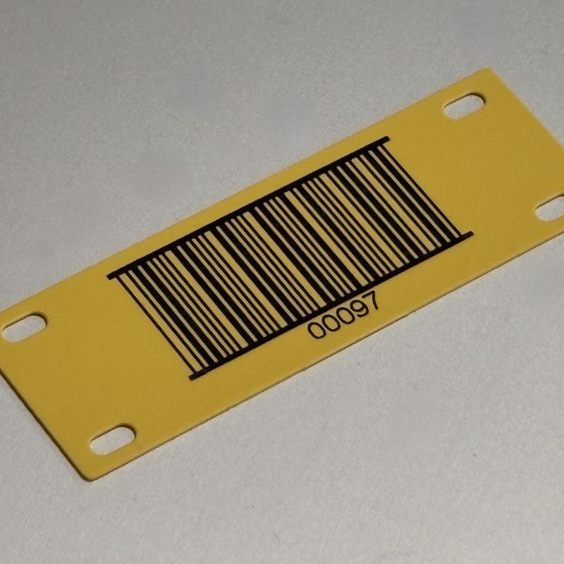 bar code cable labels