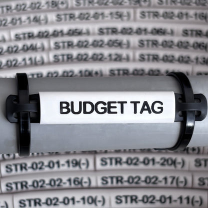 Budget Solar Park PVC Tags - Set of 150 Pcs Printed to Order